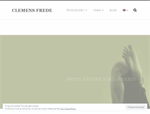 Tablet Screenshot of clemensfrede.com